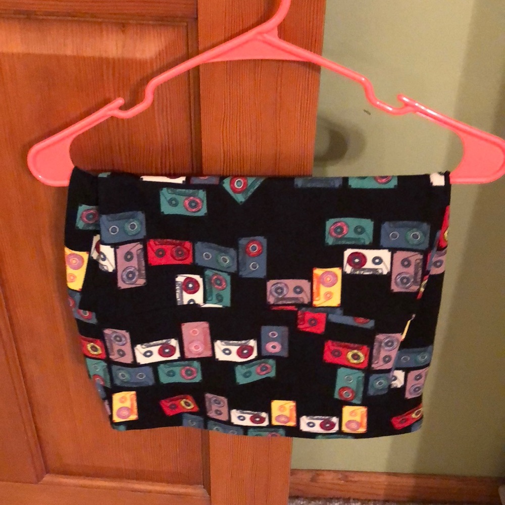 Boom box pencil skirt